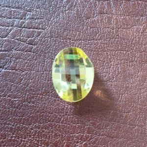 Fanncy Zircon Yellow Stone Lab Certifi