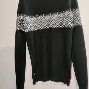 Jacquard-knit Sweater