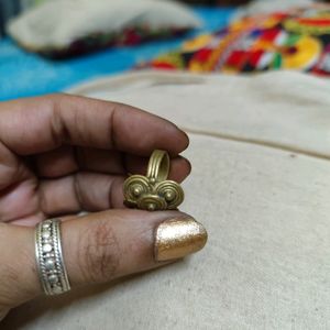 Pure Brass Vintage Dokra Ring