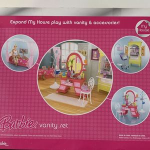 Barbie Doll Vanity Playset