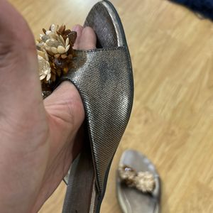 Women Slip On Kitten Heels