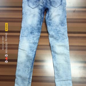 (N-19) 24 Size Slim Fit Denim Jeans