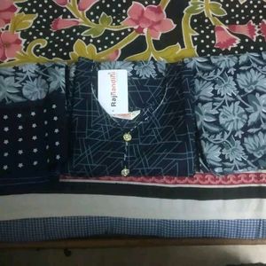 Pluse Size 3 Kurta Sawlar Set