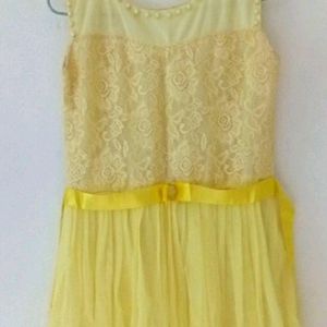 Yellow Dress For Girls