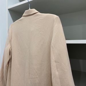 Forever 21 Beige Fall Overcoat