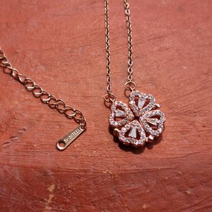 Heart Link Rose Gold Chain