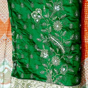 Heavy Work Silk Saree