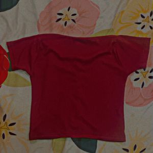 Maroon New Style Crop Top