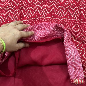 Kurta Pant And Dupatta Set Xl In Suber Condition