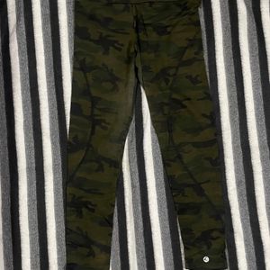 Women Military Printed Yoga Pants