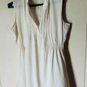 White Dress/ Long Top