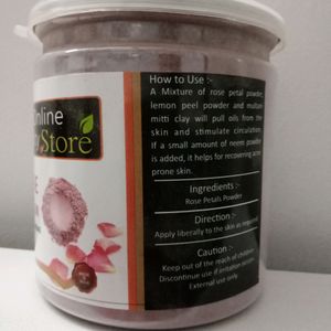 Rose Powder For Face Pack 125 Gram