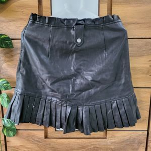 Zara Leather Skirt