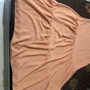 Peach Colour Burkha Plz Read Description