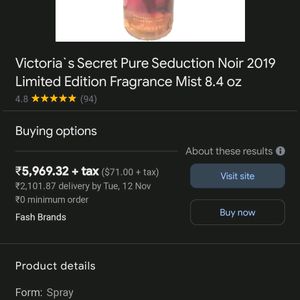 Victoria Secret Pure Seduction Perfume