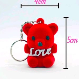 Red Velvet Cute 🥰 Teddy Keychain