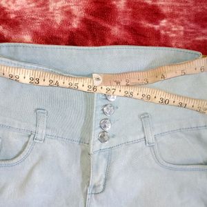 Skinny High Waisted Denim Jeans