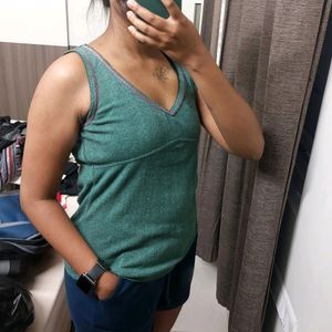 Olive Green Tank Top