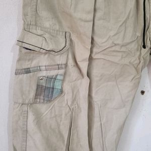 Denim Khaki Short