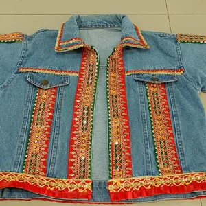 Ethnic Denim Jacket