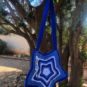 Crochet Star Shaped Bag