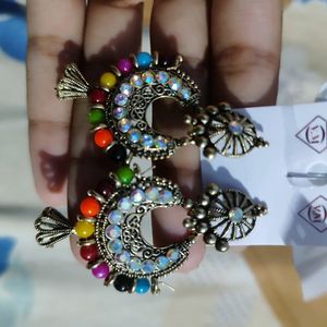 Beautiful Multi Colour Jhumka