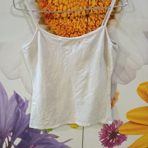 Zara White Stretchable Slip