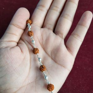 Silver Rudraksha Bracelet