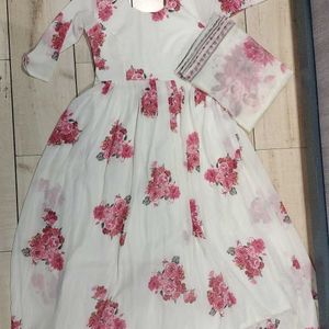 Floral Long Frock