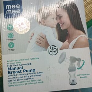 Meemanual breast pump