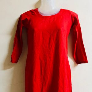 Red Kurti