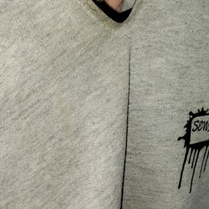 Grey Unisex Hoodie