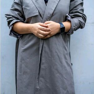 Vintage-Inspired Trench Coat in Unique Colorway