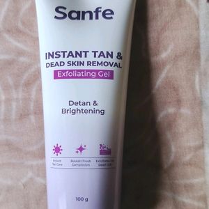 Sanfe Instant Tan And Dead Skin Remoing Gel