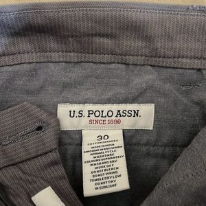 One Time Used US Polo Grey Formals