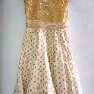 Yellow Frock/Dress For Girls