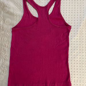 Pink Tank Top For Gym/ Leisure Time. Pre Loved.