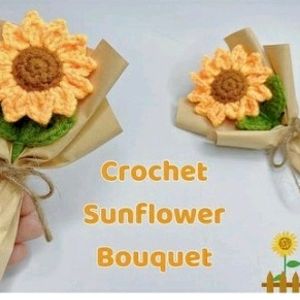 Crochet Sunflower Banquet Small