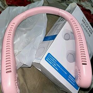 Neck Fan Powerful New Unused (PINK)