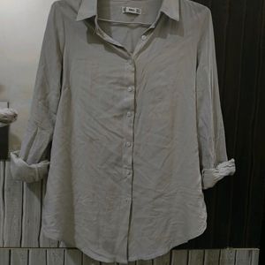 Oversized Formal Office Shirt