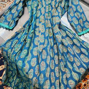 Anarkali Frock Plazo Duppata