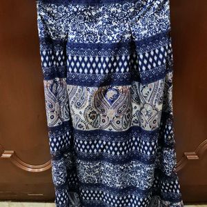 Motifs Printed Maxi Dress