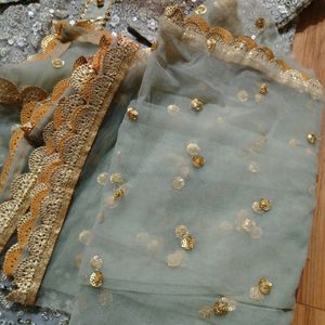 HEAVY THREADWORK EMBROIDERED SUIT