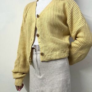 Yellow Cardigan