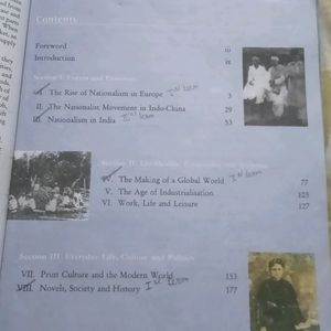 Class 10 History Book (Well Underlined)