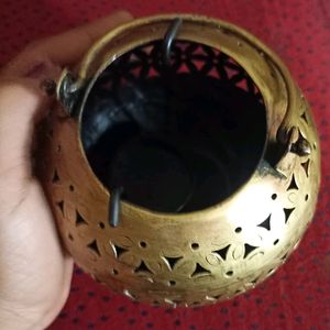 Elegant Antique Finish Diya Holder