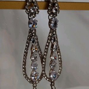 Like New AD Stone Earrings