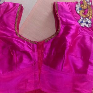 Pink Shaded Saree