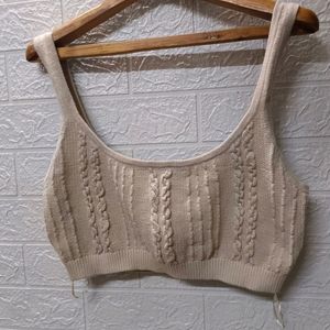 This chic Cream Bralet Top