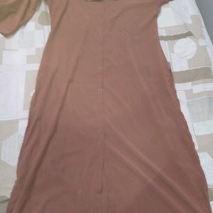 Brown Kurti For Girls Soft Amd Comfortable